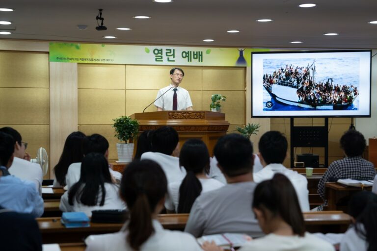 [교회 행사] ‘하나님이 찾으시는 사람들에게 열린 예배’