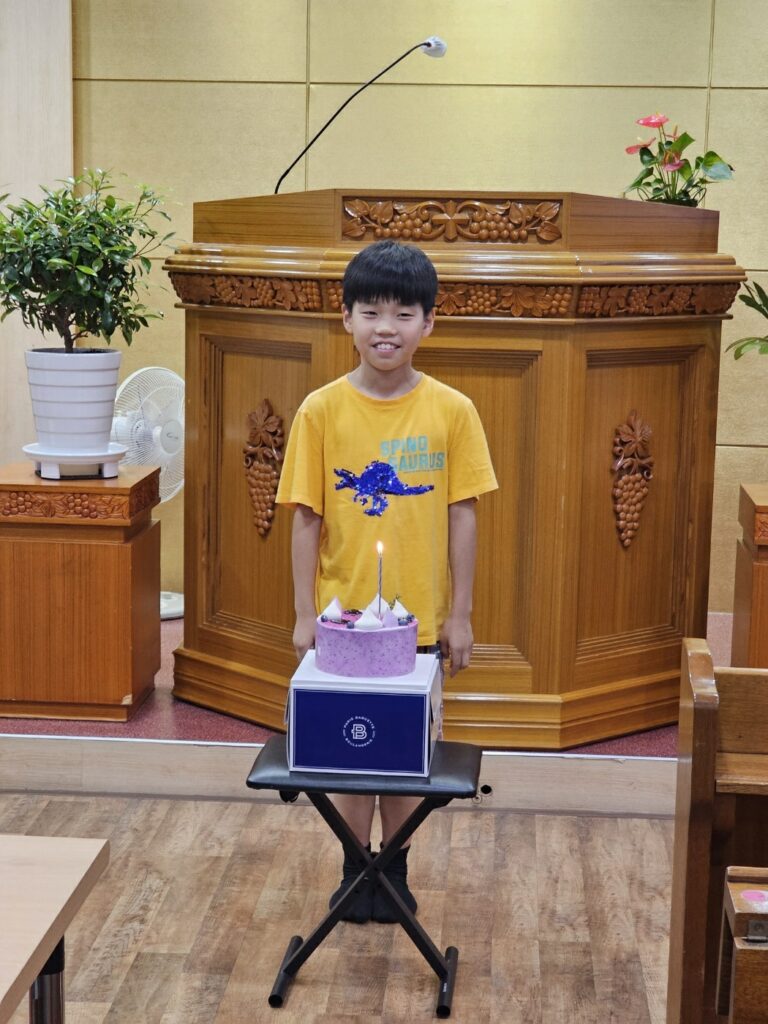 [성도 소개] 여름성경학교 때 성령을 받았어요!