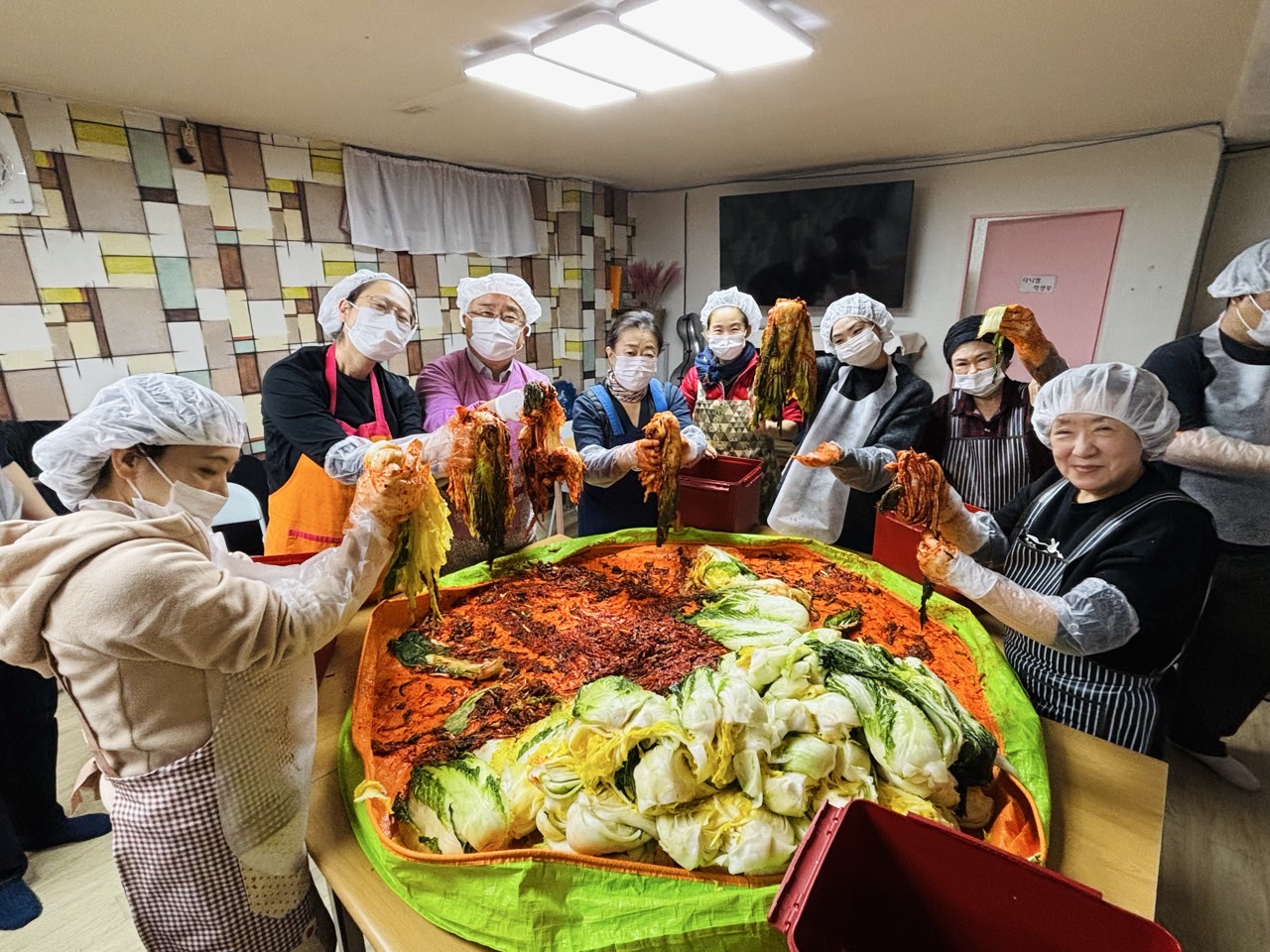 [신앙의 향기] 동부 김장 행사